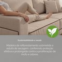 Ver imagem 6 de Sofá para Sala de Estar Living 05 Lugares 236cm Montes Claros