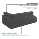 Ver imagem 6 de Sofá Living Orgânico 2 Lugares 175cm Base de Ferro Braço Direito Norten