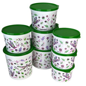 Tupperware Kit 8 Peças Libélulas Kit 8 Peças Libélulas