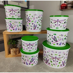 Tupperware Kit 8 Peças Libélulas Kit 8 Peças Libélulas - 5