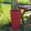 Ver imagem 7 de Kit Vaso Planta + Prato 35x25 Redondo Cônico Polietileno BGPLASTICOS VERMELHO PAU BRASIL 005