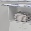 Ver imagem 4 de Armário Tábua de Passar Roupa com 2 Portas e 1 Nicho Branco Florido Tp3050 Tecnomobili