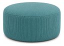 Ver imagem 6 de Sofá e Puff Orgânico Virginia 300cm Sala Suede:Azul-Turquesa