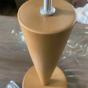 Ver imagem 3 de Abajur Cônico Grande Luminária de Mesa