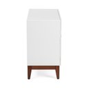 Ver mais imagens de Gabinete para Banheiro em Madeira Maciça e MDF Fresh Branco/Imbuia