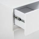 Ver imagem 5 de Gabinete para Banheiro em Madeira Maciça e MDF Fresh Branco/Imbuia