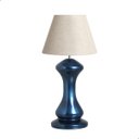 Ver imagem 1 de Abajur de Sala Grande para Decoração Classic Azul Marbella