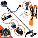 Ver imagem 1 de Roçadeira Aparador de Grama Anmax Cg430-b 2t 43cc 1,7hp 12.000rpm + Lâmina Disco 80 Dentes