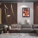 Ver imagem 1 de Quadro Decorativo Abstrato Figurativo Mulher Forma I 45x34cm