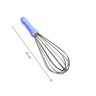 Batedor De Ovos Bolo 25cm Fouet Azul Tipo Pera Fue Cozinha - 2
