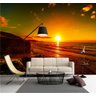 Papel De Parede Paisagem Praia Por do Sol Completo GG276 - 2