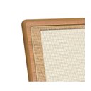 Ver imagem 6 de Kit 2 Cadeiras Estofadas Encosto Telado Estrutura 100% MDF Tecido Cesare Marrom/Madeirado/Terracota