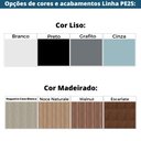 Ver imagem 3 de Tampo Redondo 80 Cm (largura) P25 Pandin Mdp 2,50 Cm (altura) Cor Walnut