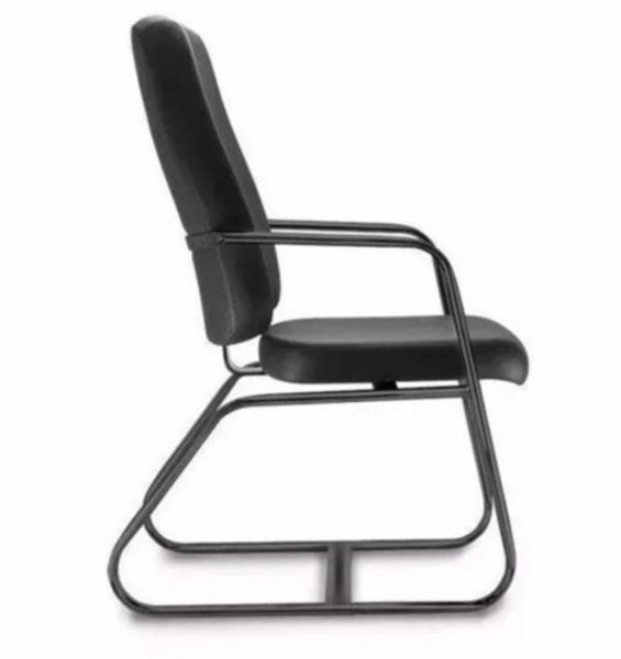 Cadeira para Obesos até 200Kg com Base Fixa Linha Obeso Cor:Preto; - 2