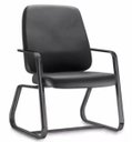 Ver imagem 1 de Cadeira até 200Kg com Base Fixa Cor:Preto;