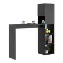 Ver imagem 2 de Armário de Cozinha com 1 Porta e Mesa/Bancada MP6004 Multimóveis Preto