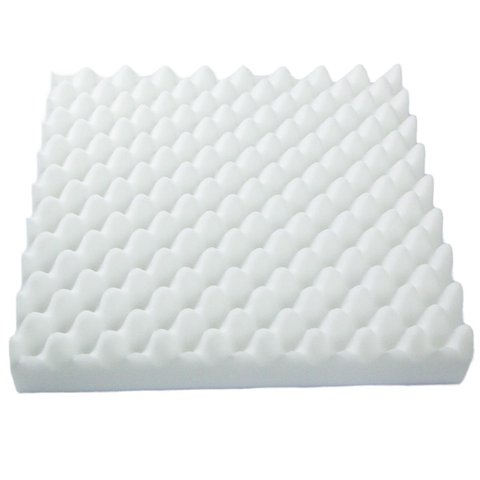 Almofada Caixa Casca de Ovo D23 Quadrada Espuma 44x44x7cm