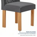 Ver imagem 4 de Conjunto 8 Cadeiras para Sala de Jantar Arthus