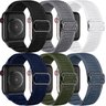 Lerobo 6 Pulseiras de Nylon Trançado para Apple Watch (cores Variadas) - 1