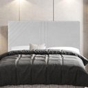 Ver imagem 4 de Cabeceira Cama Box Casal Lisboa 140cm Corano Branco