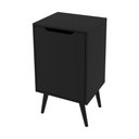 Ver imagem 5 de Gabinete Banheiro 45cm 1 Porta Retrô Multimóveis CR10120 Preto