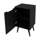 Ver imagem 4 de Gabinete Banheiro 45cm 1 Porta Retrô Multimóveis CR10120 Preto