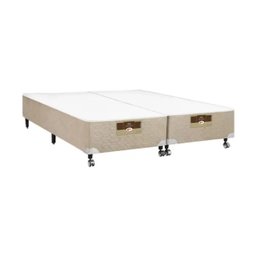 Cama Box Queen Castor Silver Star Air Double Face Pocket 158x198x61 + Box Castor - 4