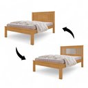 Ver imagem 3 de Cama Casal Aconchegante Sophia Naturalle e Off White