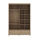 Ver imagem 2 de Guarda Roupa Madeira Maciça 3303u Nest 02 Portas de Correr e 02 Gavetas Tauari Finestra