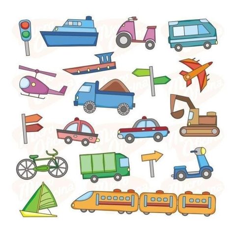 Adesivo De Parede Decorativo Infantil Quarto Carrinho Barco