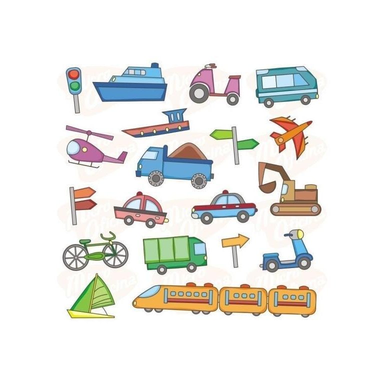 Adesivo De Parede Decorativo Infantil Quarto Carrinho Barco Adesivo De Parede Decorativo Infantil Quarto Carrinho Barco