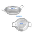 Ver imagem 2 de Kit 5 Pergaminho Frigideira Aluminio para Porções 24cm 2100 ml ABC