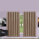 Ver imagem 1 de Cortina Blackout com Voil Adomes M087-14 2,50 x 3,00 Marrom