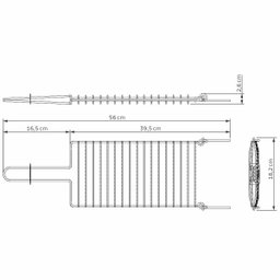 Grelha de Churrasco Aço Inox com Trava de Fechamento 31x18 cm - Tramontina 26480/005 - 4