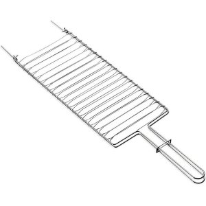 Grelha de Churrasco Aço Inox com Trava de Fechamento 31x18 cm - Tramontina 26480/005
