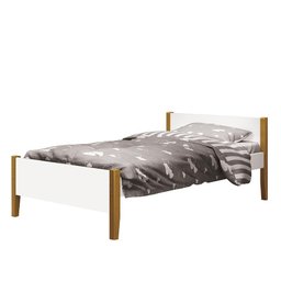 Cama Infantil Simba com Pés Madeira Maciça - Reller Móveis  - 1