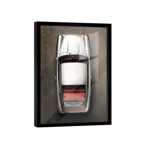 Quadro Porsche 911 Cinza -- BR ARTES