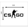 Adesivo Parede Quarto Sala Gamer Cs Go - 3