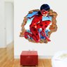 Adesivo Parede LadyBug Buraco 3d - 1