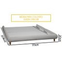 Ver imagem 4 de Base Cama Box Queen Size 173cm Orgânica Napoli Bouclê Cinza Claro