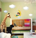 Ver imagem 3 de Adesivo Decorativo De Parede Meninos Quarto Bebê