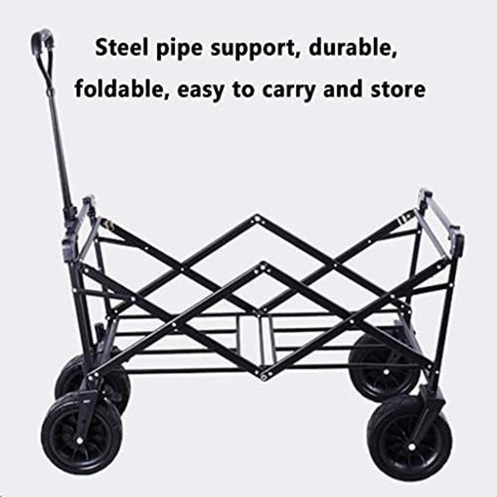 Carrinho de Carga Dobrável para Praia Camping Roller 100 Kg - 3