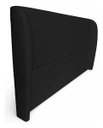 Ver imagem 2 de Cabeceira Liz Luxo Moderna Boucle para Cama Box King 1.95 Preto