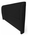 Ver imagem 4 de Cabeceira Liz Luxo Moderna Boucle para Cama Box King 1.95 Preto