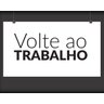 Adesivo de Parede Frases Volte ao Trabalho 23 x 50cm Preto - 2