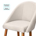 Ver imagem 4 de Kit 2 Cadeiras Lua - Modernas para Sala e Decoração