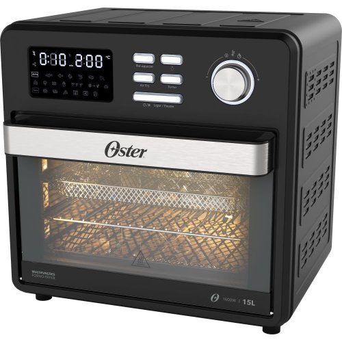 Fritadeira Elétrica 12 Litros Air Fryer Oster Oven Fryer Com Timer