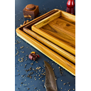 Ver imagem 2 de Gamela Divine Retangular M – Madeira de Teca 45x30x5cm