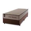 Ver imagem 3 de Conjunto Cama Box Espuma San Diego Bege Solteiro 96x203x67