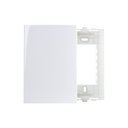 Ver imagem 1 de Placa Cega com Suporte Margirius Sleek 4x2 Branca